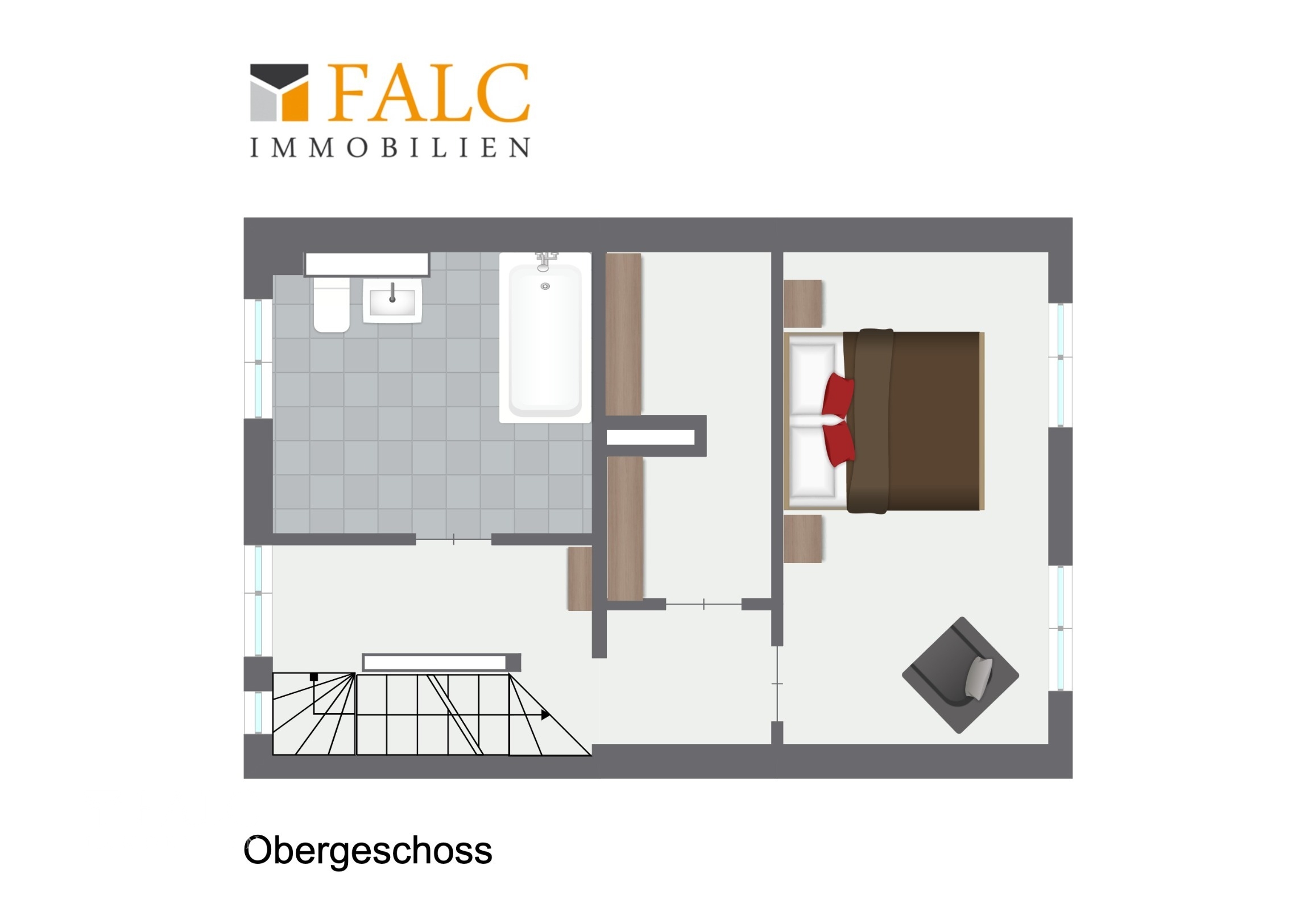 1.OG möblierter Grundriss 